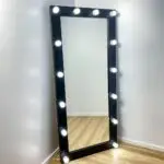 آینه لاپی قاب چوبی