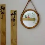 آینه گرد دیواری
