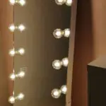 آینه با لامپ ادیسونی
