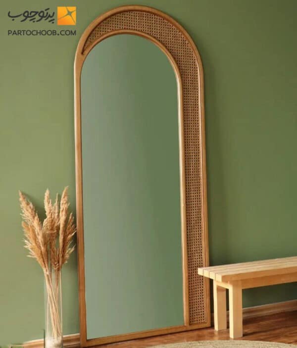 new wicker dome mirror