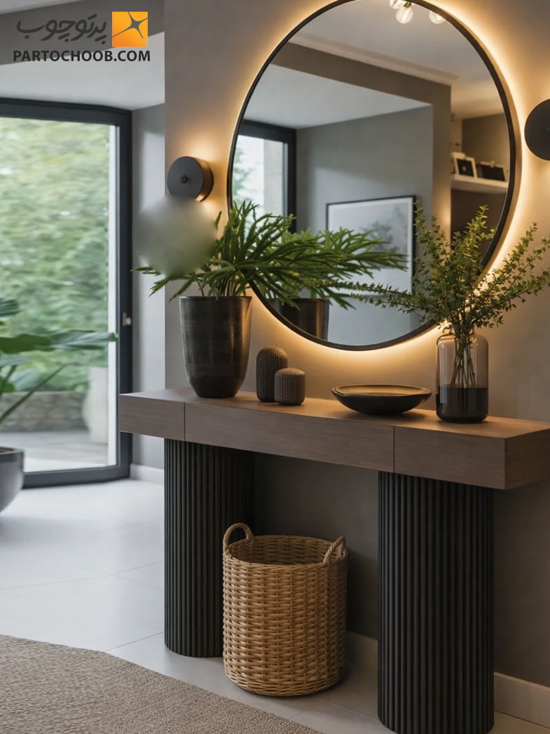 میز کنسول مینیمال ترند