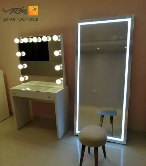 آینه گریم بک لایت ال ای دی