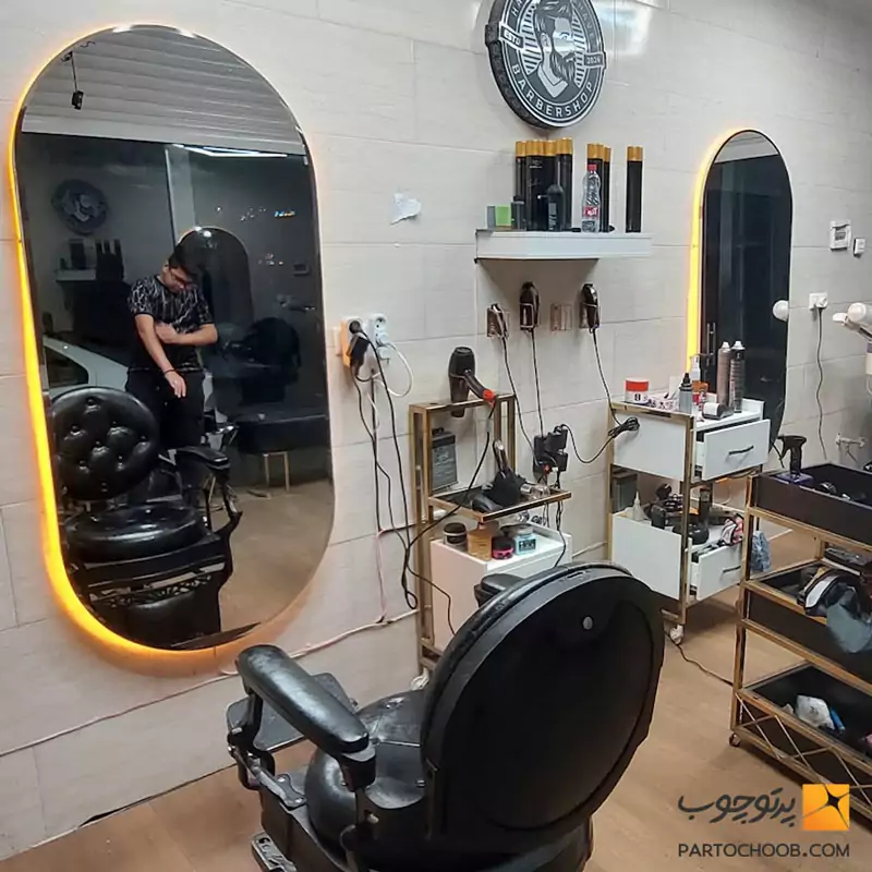 دکوراسیون آرایشگاه مردانه