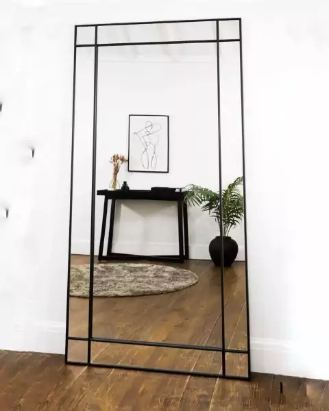 آینه قدی مستطیل فلزی 