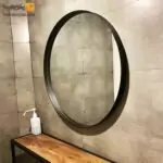 آینه گرد دیواری