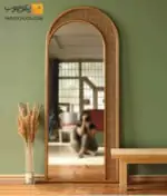 آینه قدی حصیری گنبدی
