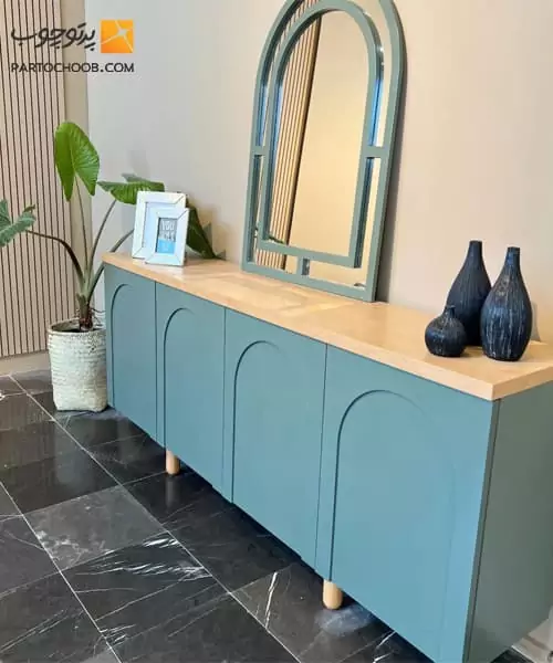 modern console table